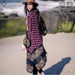 NWOT Free People Alana Robe side M/L